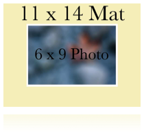 6 x 9 Print, Matted